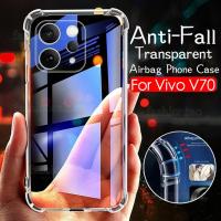ราคา สําหรับ VivoV70 5G สําหรับ Vivo V70 Elite V70Elite V70Lite V70FE V 70 VivoV70 Elite VivoV70Elite 2026 สี่มุมซิลิคอนเคสโทรศัพท์กล้องเลนส์ Protector กันกระแทกปกหลัง (45556430200)
