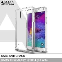 ราคา Anti Crack Samsung Galaxy Note 4 (5.7") | เคสนิ่มป้องกันการกระแทก-ใส (42307687953)