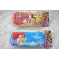 ราคา (( พร้อมส่ง )) กระเป๋าดินสอลายเจ้าหญิงดิสนีย์ แอเรียล, เบลล์ Disney Princess จาก Daiso เกาหลี (3366034213)