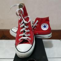 ราคา รองเท้า converse หุ้มข้อสีแดง มือสอง ไซส์ 38.5 (1352228119)