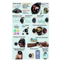 ราคา ❥ Blackview นาฬิกาอัจฉริยะใหม่2024นาฬิกา X20จอแสดงผล AMOLED โทรศัพท์บลูทูธ Hi-Fi ระบบติดตามสุขภ (28230099356)