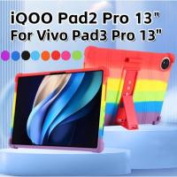 ราคา สําหรับ VIVO IQOO Pad5 Pro Pad 5 3 Pro IQOO Pad2 Pro 13 นิ้ว IQOO Pad 5 12.1 กรณีซิลิคอนป้องกันเคสกันกระแทก 2024 13.0 นิ้ว (40802514156)