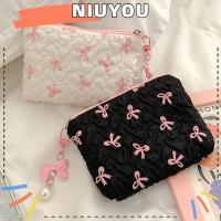 ราคา นิยูยู กระเป๋าแต่งหน้าผ้าฝ้าย,กระเป๋าเครื่องสําอางเดินทางโบว์ใหญ่ความจุขนาดใหญ่,กระเป๋าแต่งหน้าผ้าลายดอกไม้เล็กๆสดสําหรับผู้หญิง (27534653722)