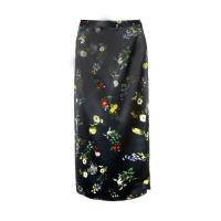 ราคา [ส่งฟรี] Senada AW2017 Floral Print Midi Skirt with Side Slit (10936840317)