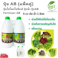 ราคา ปุ๋ยAB (แพ็คคู่) ปุ๋ยไฮโดรโปนิกส์ ปุ๋ยน้ำ Hydroponic fertilizer AB (43207316589)