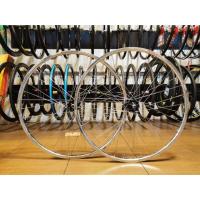 ราคา ล้อฟิกเกียร์ 700c ดุมดำขอบเงิน วินเทจ คุ่ละ (2504601305)