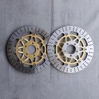 ราคา Motorcycle Floating Front Brake Disc Rotor Fit For Kawasaki Z750 z750s Z1000 Zephyr ZR750 Naked Bik (51954984672)