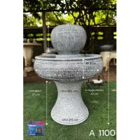 ราคา น้ำล้นหัวทรงกลม สีหินอ่อน อ่างทรงแบน A1100 (41373230857)
