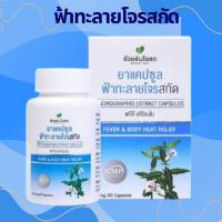 ราคา #ยาแคปซูลฟ้าทะลายโจรสกัด (Andrographolide 10 มก.) อ้วยอันโอสถ / Herbal One (40002758639)