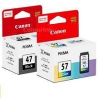 ราคา ตลับหมึกคู่ 47bk+57col For Canon : Pixma E400 / E410 / E480 / E4270 (1415035720)