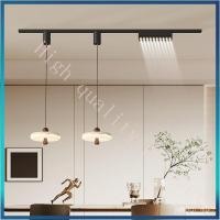 ราคา 2025New Full Spectrum Restaurant Pendant Light Cream Style Dining Table Creative Bar Counter Mobile Track Track Light Fi (57603058238)