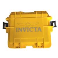 ราคา Invicta Men's Three 3 Slot yellow box Dive Box Case Watch (25371386995)