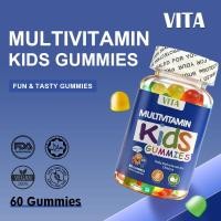 ราคา VITA MULTIVITAMIN KIDS GUMMIES วิตามินรวมสำหรับเด็กแบบเยลลี่ วิตามินรวม วิตามินเด็ก วิตามินซี บํารุงสมอง วิตามินสูง (46305672757)