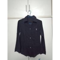 ราคา เสื้อเชิ้ต​แขนยาวสีดำ​ playboy (8911563310)