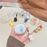 ราคา for VIVO IQOO TWS Air3 Case VIVO TWS A4 Cute Clear Soft Case Cartoon Keychain Pendant Suitable for VIVO TWS Air3 Pro Shockproof Shell Protective Sleeve (57305016058)