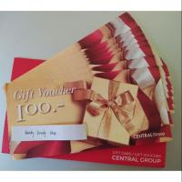 ราคา บัตรของขวัญเซนทรัล - Central Group Gift Vouchers มูลค่า 100 บาท (5334145616)