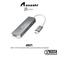 ราคา J5Create JCD371 ฮับ USB-C 2 พอร์ต พร้อมอะแดปเตอร์ HDMI และการจัดส่งไฟฟ้า (51103626288)