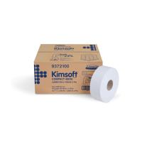 ราคา New Arrival กระดาษชำระม้วนใหญ่ หนา 2 ชั้น ยาว 400 เมตร / ม้วน KIMSOFT JRT Compact 2 PLY 8 cm x 400 m x 12 Roll / Carton (18248035193)