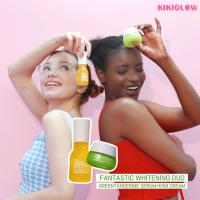 ราคา [KIKIGLOW] Green Tangerine Vita-C Dark Spot Clear Serum + Kiwi Cream SET (ไวท์เทนนิ่ง / ไบรท์เทนนิ่ง) (25510950404)