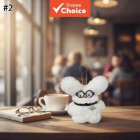 ราคา พวงกุญแจตุ๊กตากระต่ายนุ่มนิ่ม - อุปกรณ์เสริมสไตล์เรโทร Y2K สําหรับโทรศัพท์และกระเป๋า (57550602123)