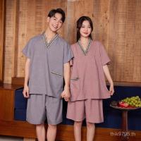 ราคา โรงแรมเสื้อผ้าอาบน้ําผู้หญิงผู้ชายแช่เท้าสไตล์บรรณาการไอน้ํานวดผ้าฝ้ายแท้ซาวน่าผ้าลินินขนาดอ่างไอน้ําสไตล์ใหม่บริการแขกเกลือเหงื่อ 0ท่า (45555284106)