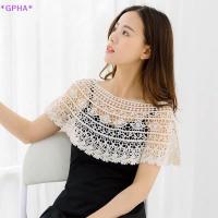 ราคา ผ้าคลุมไหล่ลายดอกทานตะวันสำหรับงานแต่งงาน พร้อมเสื้อคล้องบ่าแบบชักรัดด้ายลูกไม้ (56853648430)