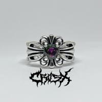 ราคา NB28 CH RING / SKULL RING BLACK SILVER RING / CROSS RING STAR CROSS RING SKULL RING แหวนสไตล์เกาหลีสไตล์เกาหลีสไตล์เกาหลีแหวน AESTHIUM STAINLESS TITANIUM MENS RING MENS HIP PUNK PUNK (56902022148)