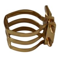 ราคา Alto แซ็กโซโฟน Mouthpiece Clamp Reed คลิปเครื่องดนตรีอุปกรณ์เสริมสําหรับ Alto แซ็กโซโฟน Ligature (52654628044)