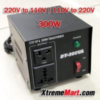 ราคา Converter Adapter รุ่น แปลงไฟ 220V เป็น 110V หรือ 110V เป็น 220V กำลังไฟไม่เกิน 300W มีฟิวส์ (2022854208)