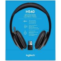 ราคา HEADSET (หูฟัง) Logitech H540 USB Headphone (6103839314)