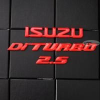 ราคา 3 ชิ้น โลโก้ ISUZU 2.5 Di TURBO สีแดง สำหรับ ติดฝาท้าย อีซูซุ ดีแม็ก ISUZU D-MAX ปี 2002 ขึ้นไป (21837332881)