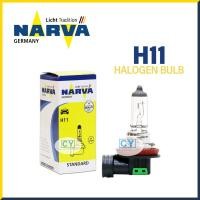 ราคา NARVA H11 หลอดไฟฮาโลเจน 12V หลอดไฟหน้าฮาโลเจน Narva Germany (หลอดฮาโลเจน 1 ชิ้น H11 ) (21780156514)