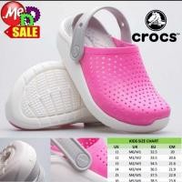 ราคา CROCS - ใหม่ ครอคส์ รองเท้าลำลองเด็กโต รุ่น Crocs Classic Clog Literide / Holiday Sweater (24184325491)