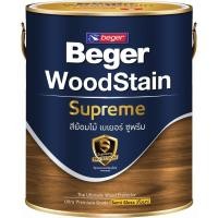 ราคา Beger สีย้อมไม้ กึ่งเงา Beger Woodstain Supreme S9201 Teak (กล) (29250998346)