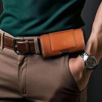 ราคา สไตล์อิตาลี ซอง กระเป๋า คาดเอว หนังวัว หนังแท้ สำหรับ ไอโฟน โทรศัพท์ มือถือ 5.5 - 6.7 นิ้ว (21319795000)