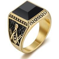 ราคา แหวนสแตนเลสสำหรับผู้ชาย, ฟรีเมสัน, แหวนข้าม, แหวนคลาสสิกหกดาว AG, สไตล์เรโทร, แฟชั่น (28531813448)