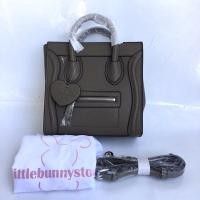 ราคา กระเป๋ามือสองร้านLittlebunnystores รุ่นCL หนังPU สีtaupe ฐาน8นิ้ว (3962180288)