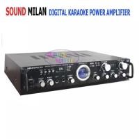 ราคา SOUND MILAN DIGITAL KARAOKE POWER AMPLIFIER มี BLUETOOTH USB SD CARD FM รุ่น AV-3325 (2681280485)