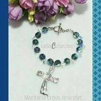 ราคา สร้อยข้อมือข้าม Montana สร้อยข้อมือ Swarovski Crystal จี้ไม้กางเขน (2944624843)
