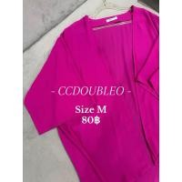 ราคา ส่งต่อ เสื้อคลุม ผ้าชีฟอง แบรนด์ CC DOUBLE O (48604121331)