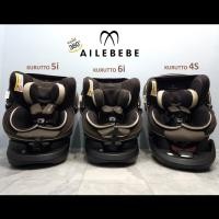 ราคา Ailebebe Kurutto Series 4/5/6 มีให้เลือกทั้งแบบติดตั้งด้วยเข็มขัด (S) และ isofix (i) (25785527151)
