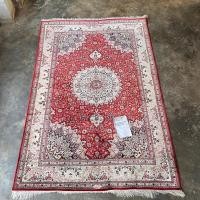 ราคา พรมเปอร์เซีย Persian Rug ถักทอด้วยไหมแท้ทั้งผืน ขนาด 1*1.3เมตรครับ (27767503959)