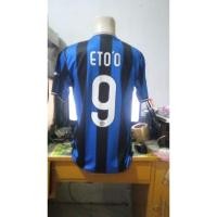 ราคา เสื้อฟุตบอล Samuel Eto 9 SIZE M inter เสียงแหลม winners 2009/2010 (53404932361)