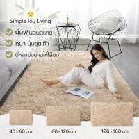 ราคา พรมขนไหมทรงสี่เหลี่ยม นุ่มฟู สบายเท้า กันลื่น ทนทาน เพิ่มความอบอุ่น เหมาะกับห้องนอนและห้องนั่งเล่น (45104726002)