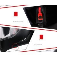 ราคา หมวกกันน็อค แว่น2ชั้น JieKai เต็มใบรุ่น A ชิวใสแว่นดำ (45704992870)