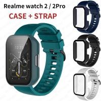 ราคา 2in1 Strap + เคสสําหรับRealme Watch 2 / Realme 2 Pro /Realme Watch 3 สายนาฬิกาอัจฉริยะตัวป้องกันกระจก + ฝาครอบ (12397261760)