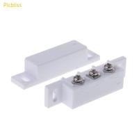 ราคา Picbliss 1 ชุด NC Magnetic Door Window Contact Sensor Alarm Reed Switch Fit สําหรับ GPS Alarm หรืออุปกรณ์อื่นๆพร้อมสกรู 2 ชิ้น (41801767881)