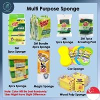 ราคา SG LBHH3M Sponge/Magic Sponge/Washing Sponge/Wood Pulp Sponge/Scoing Pad/Cleaning Sponge/Sponge/Car Spon (58002379354)