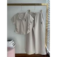 ราคา ชุดเซ็ต 2 ชิ้น YSL เสื้อคอปก+กางเกงขายาว (29416453085)