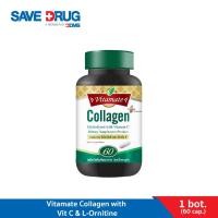 ราคา Vitamate Collagen with Vit C & L-Ornitine ไวตาเมท คอลลาเจน ผสมวิตามินซี และ แอล-ออร์นีธีน บรรจุ 60 เม็ด (25123536843)